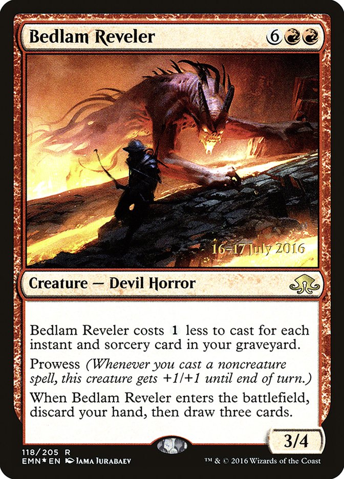 Bedlam Reveler  [Eldritch Moon Prerelease Promos] - Devastation Store | Devastation Store