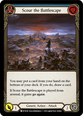 Scour the Battlescape (Blue) [WTR196] Unlimited Edition Rainbow Foil - Devastation Store | Devastation Store