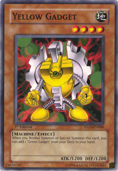 Yellow Gadget [SD10-EN008] Common | Devastation Store