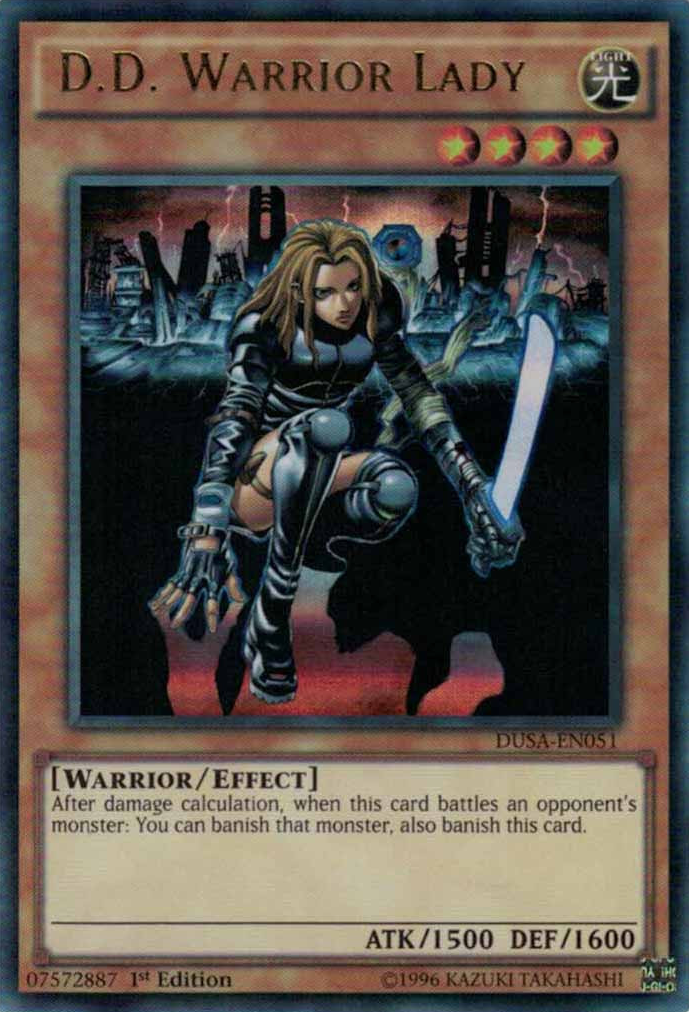 D.D. Warrior Lady [DUSA-EN051] Ultra Rare | Devastation Store