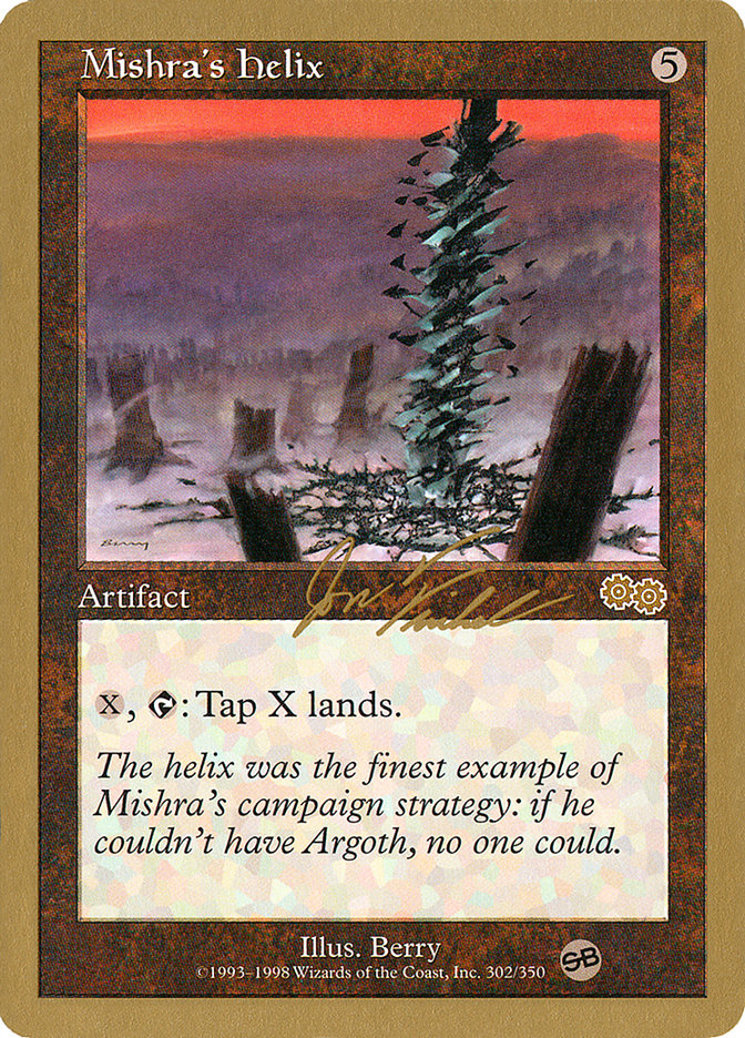 Mishra's Helix (Jon Finkel) (SB) [World Championship Decks 2000] | Devastation Store