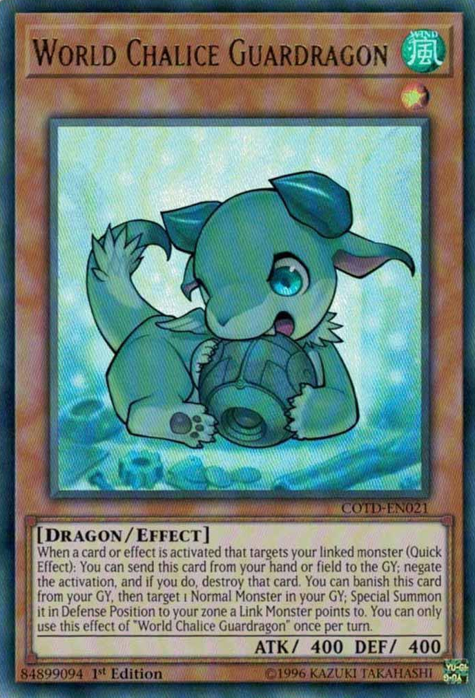 World Chalice Guardragon [COTD-EN021] Ultra Rare | Devastation Store