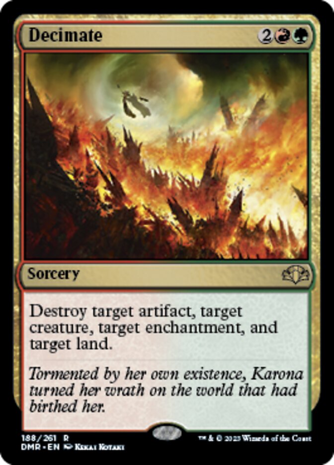 Decimate [Dominaria Remastered] | Devastation Store