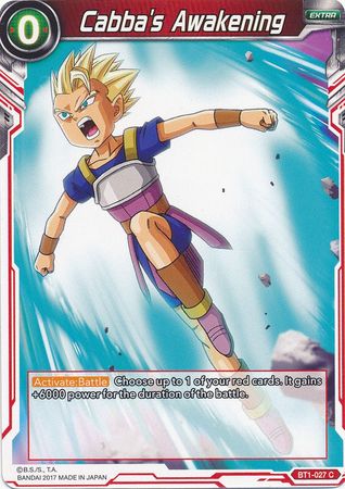 Cabba's Awakening (BT1-027) [Galactic Battle] | Devastation Store