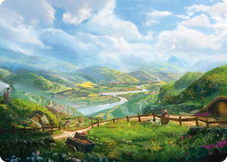 Plains Art Card [The Lord of the Rings: Tales of Middle-earth Art Series] | Devastation Store