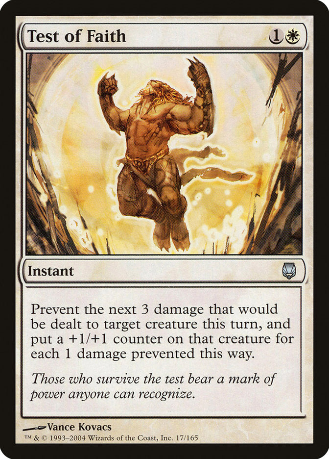 Test of Faith [Darksteel] | Devastation Store
