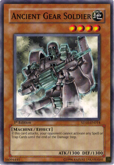 Ancient Gear Soldier [SD10-EN014] Common | Devastation Store