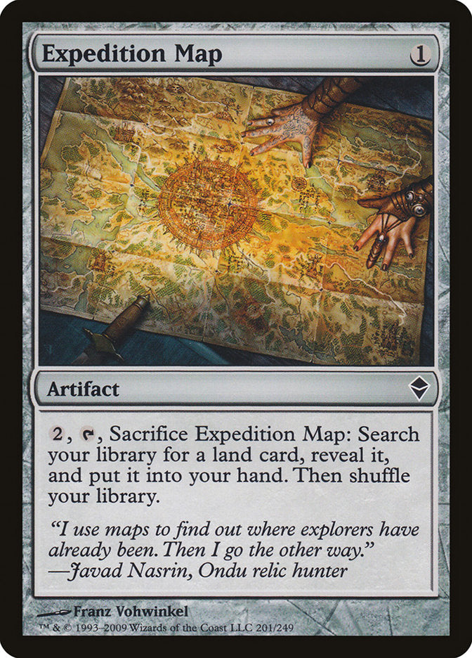 Expedition Map [Zendikar] | Devastation Store