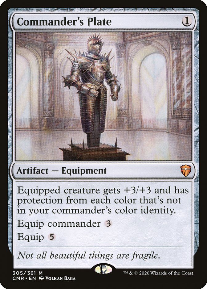 Commander's Plate [Commander Legends] | Devastation Store