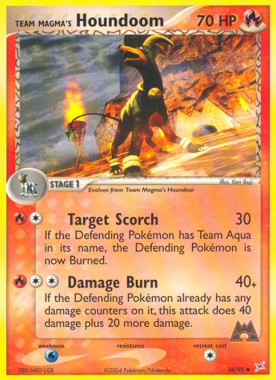 Team Magma's Houndoom (34/95) [EX: Team Magma vs Team Aqua] | Devastation Store