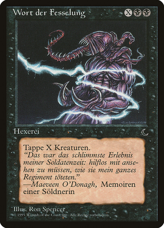 Word of Binding (German) - "Wort der Fesselung" [Renaissance] | Devastation Store