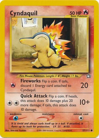 Cyndaquil (57/111) [Neo Genesis Unlimited] | Devastation Store