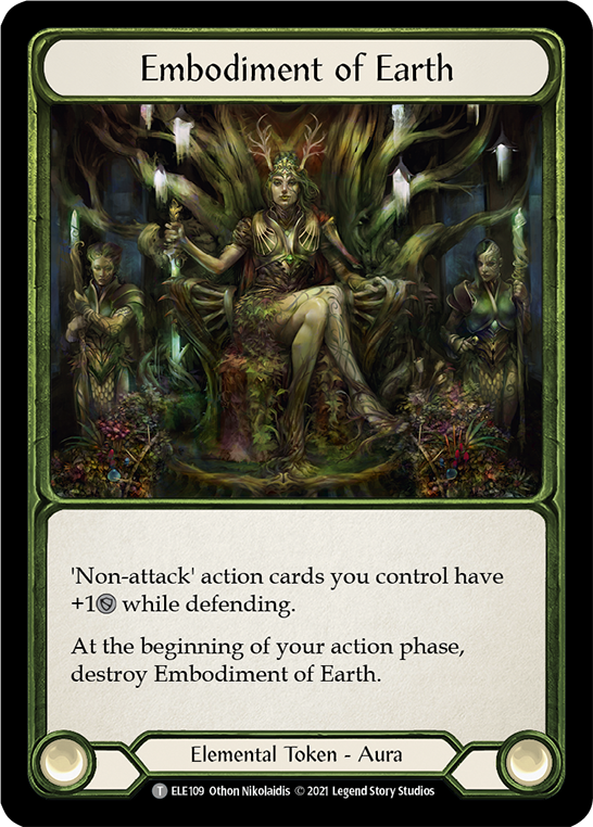Embodiment of Earth // Embodiment of Lightning [ELE109] (Tales of Aria)  1st Edition Normal | Devastation Store