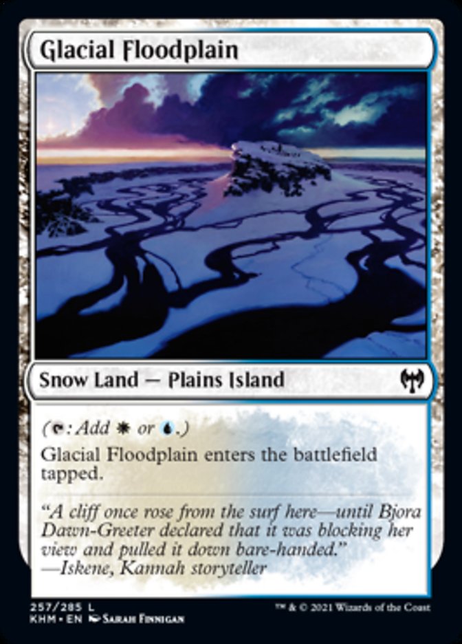 Glacial Floodplain [Kaldheim] | Devastation Store