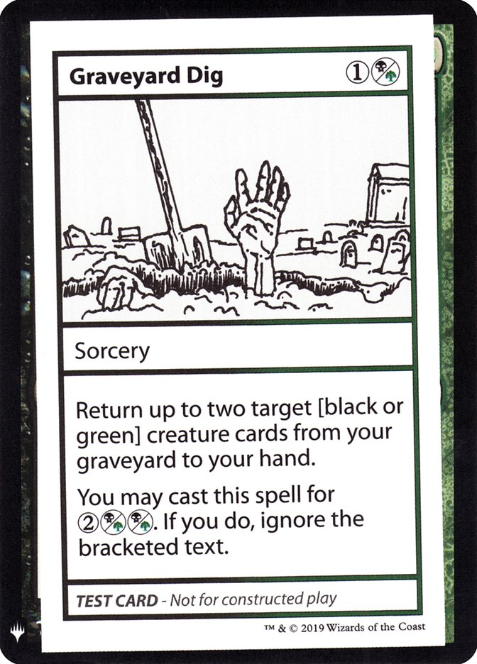 Graveyard Dig [Mystery Booster Playtest Cards] | Devastation Store