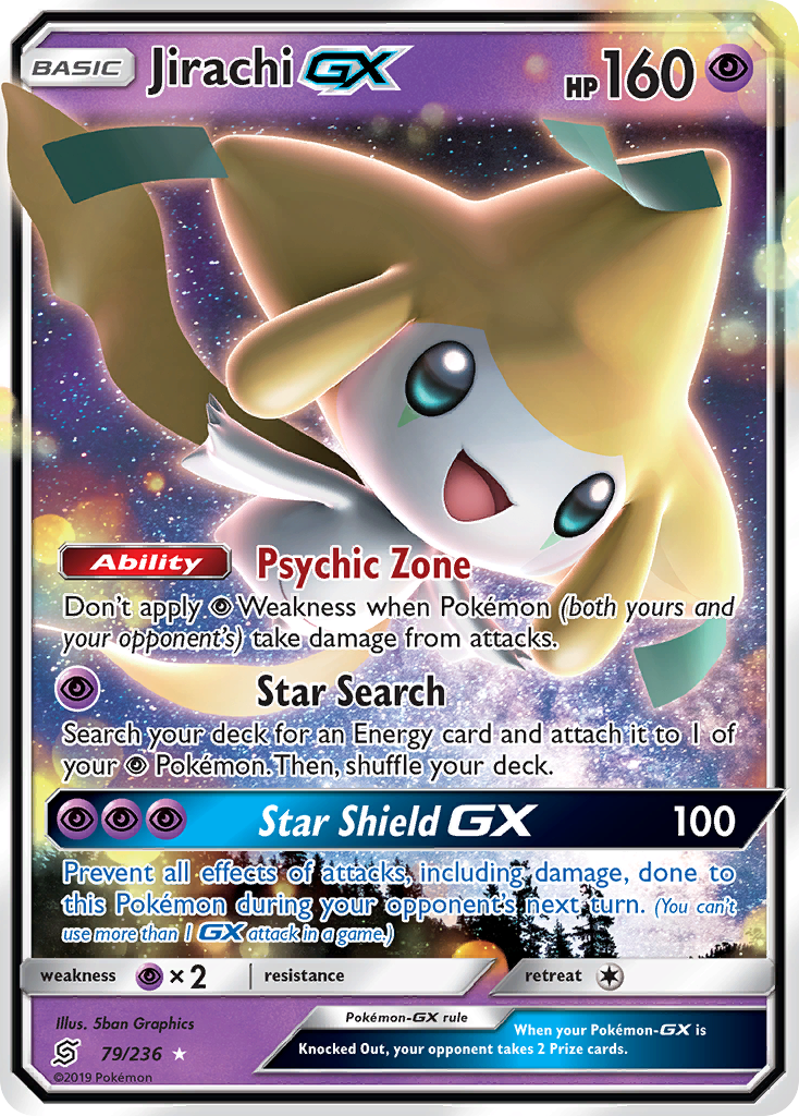 Jirachi GX (79/236) [Sun & Moon: Unified Minds] | Devastation Store