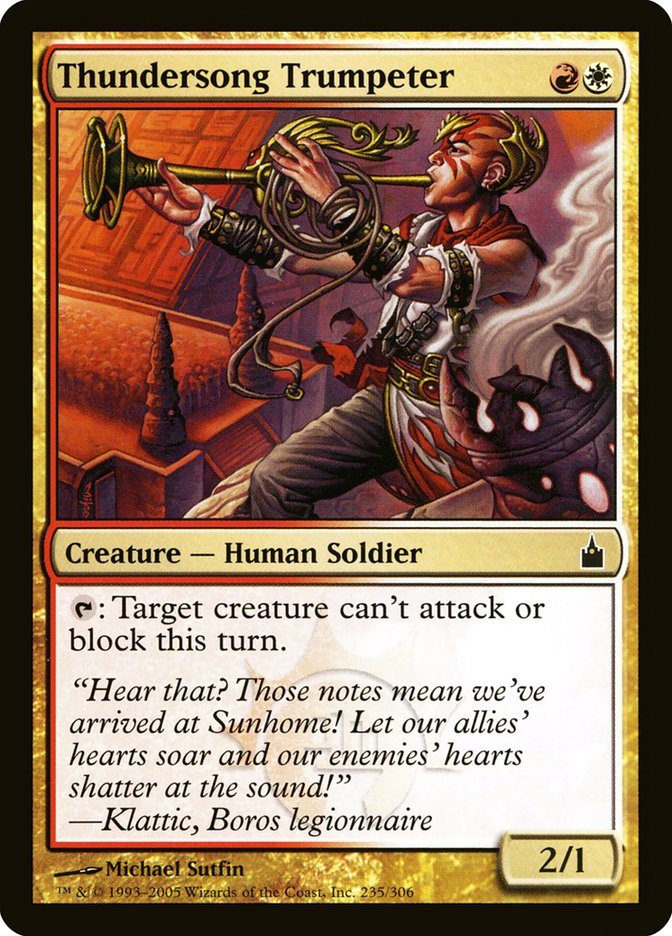 Thundersong Trumpeter [Ravnica: City of Guilds] - Devastation Store | Devastation Store