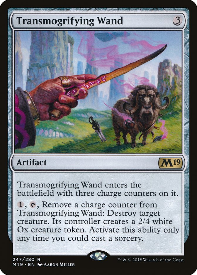 Transmogrifying Wand [Core Set 2019] - Devastation Store | Devastation Store