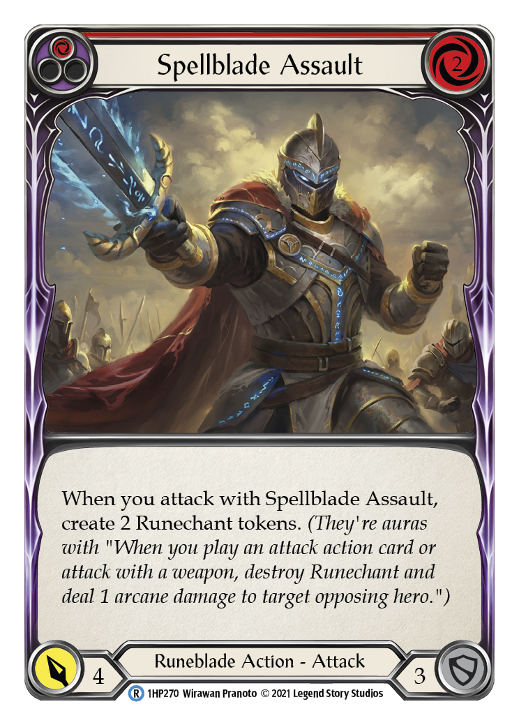 Spellblade Assault (Red) [1HP270] | Devastation Store