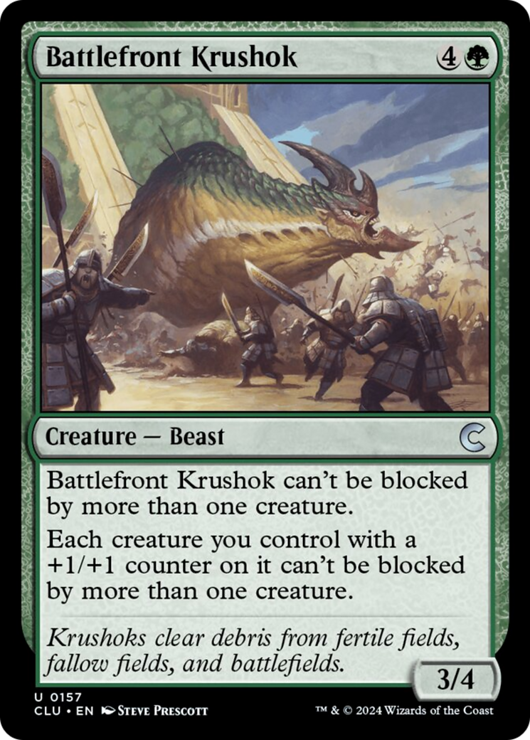 Battlefront Krushok [Ravnica: Clue Edition] | Devastation Store