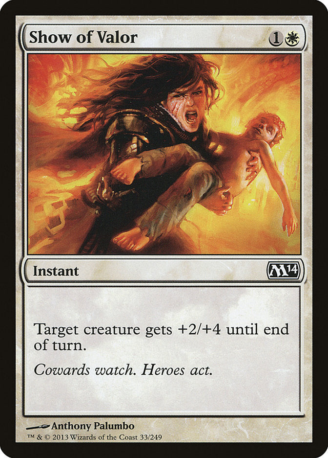 Show of Valor [Magic 2014] | Devastation Store