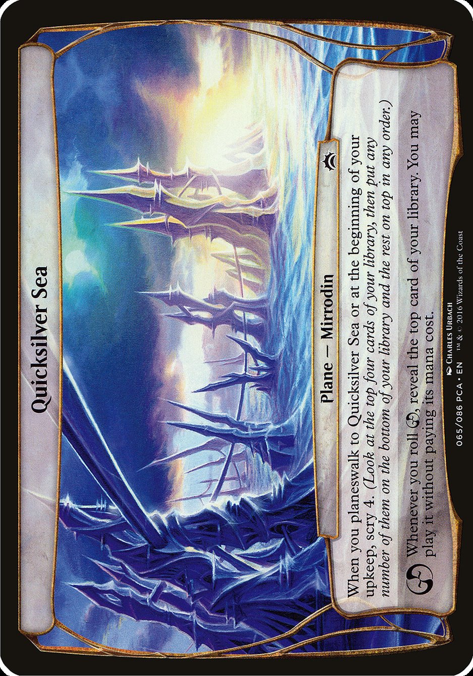 Quicksilver Sea (Planes) [Planechase Anthology Planes] - Devastation Store | Devastation Store