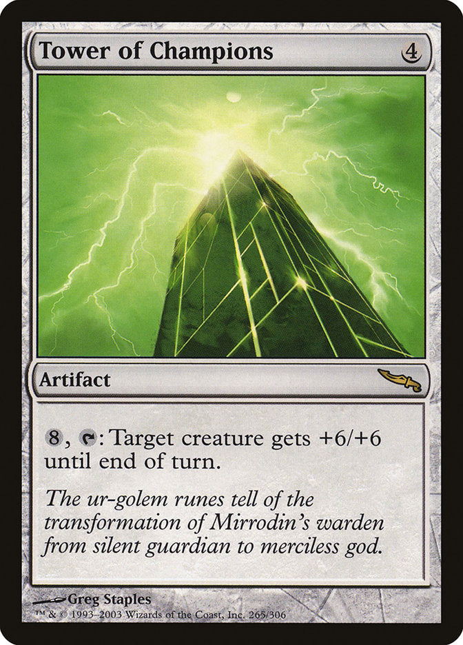 Tower of Champions [Mirrodin] | Devastation Store