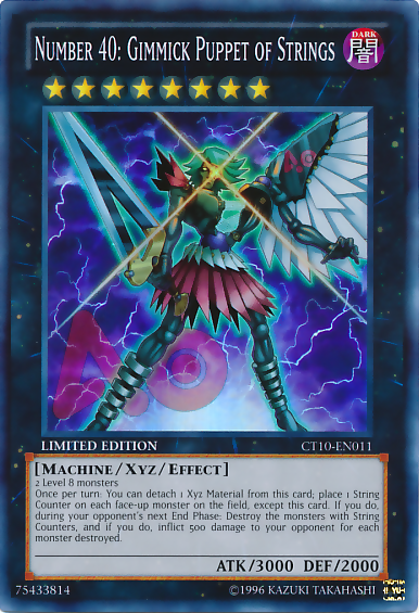 Number 40: Gimmick Puppet of Strings [CT10-EN011] Super Rare | Devastation Store