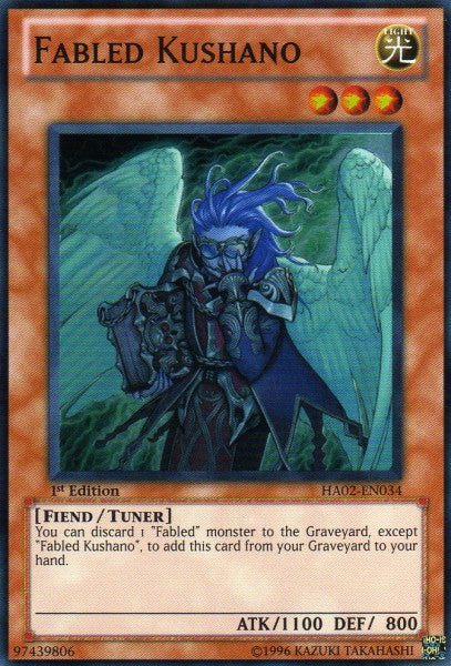 Fabled Kushano [HA02-EN034] Super Rare | Devastation Store