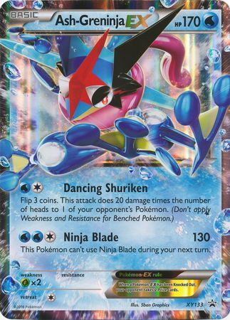 Ash-Greninja EX (XY133) (Jumbo Card) [XY: Black Star Promos] | Devastation Store