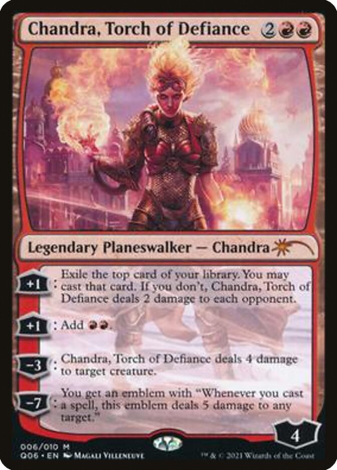 Chandra, Torch of Defiance [Pioneer Challenger Decks 2021] | Devastation Store