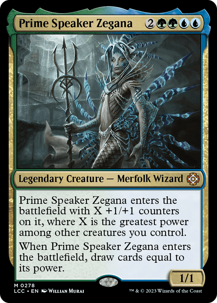 Prime Speaker Zegana [The Lost Caverns of Ixalan Commander] | Devastation Store