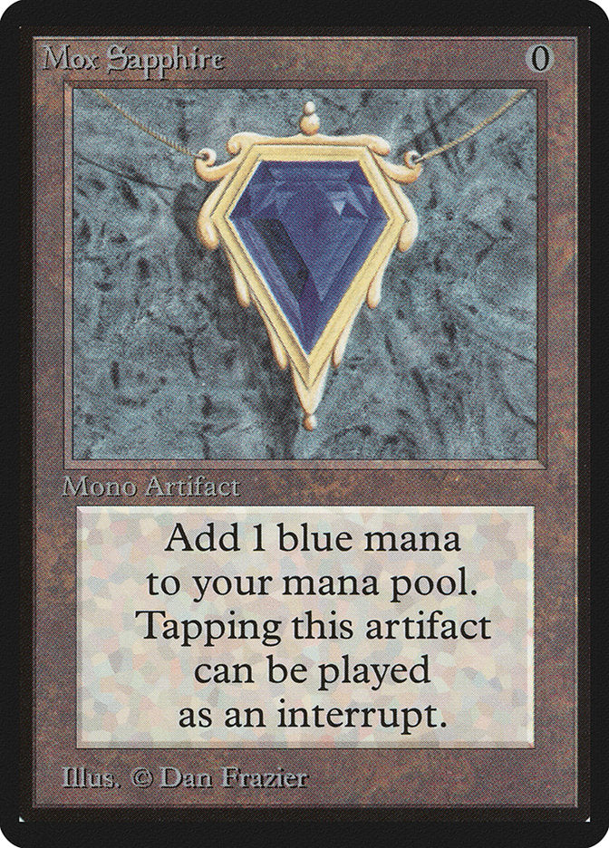 Mox Sapphire [Limited Edition Beta] - Devastation Store | Devastation Store