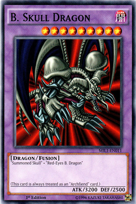 B. Skull Dragon [MIL1-EN011] Common | Devastation Store