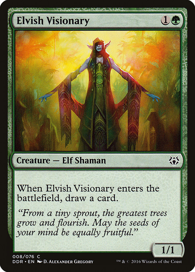 Elvish Visionary [Duel Decks: Nissa vs. Ob Nixilis] | Devastation Store