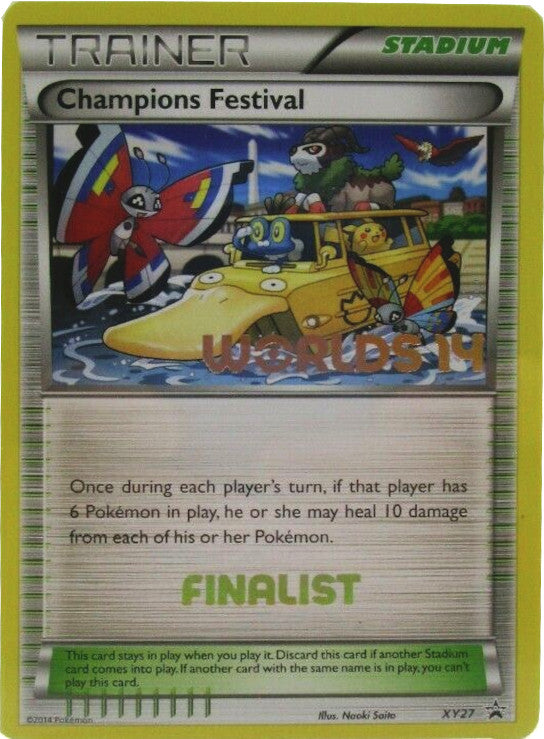 Champions Festival (XY27) (2014 Finalist) [XY: Black Star Promos] | Devastation Store