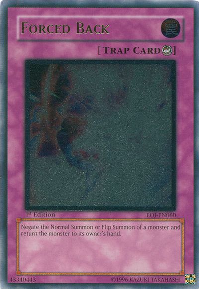Forced Back [EOJ-EN060] Ultimate Rare | Devastation Store