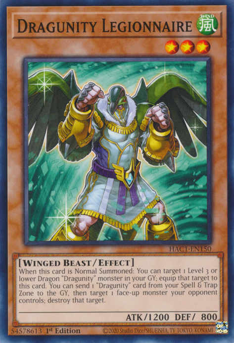 Dragunity Legionnaire [HAC1-EN150] Common | Devastation Store