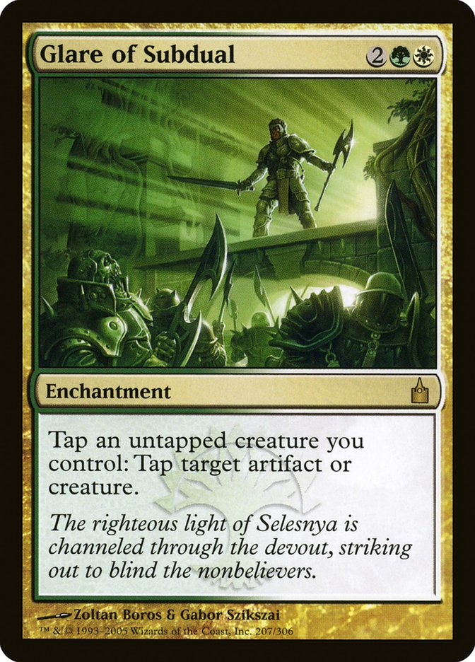 Glare of Subdual [Ravnica: City of Guilds] | Devastation Store