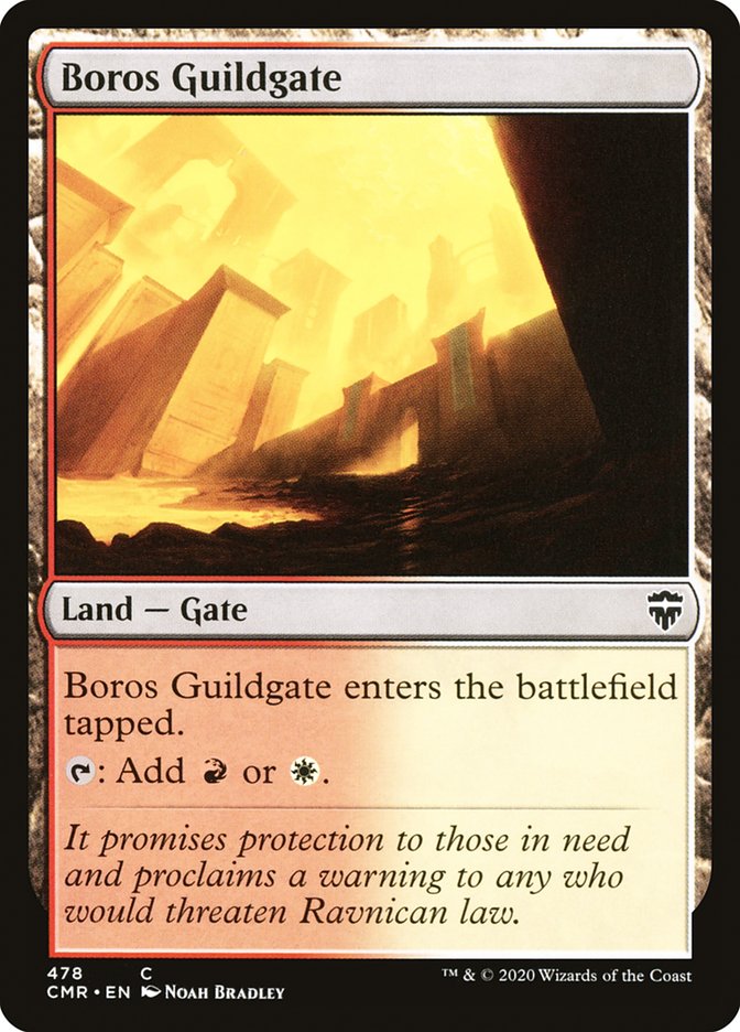 Boros Guildgate [Commander Legends] | Devastation Store