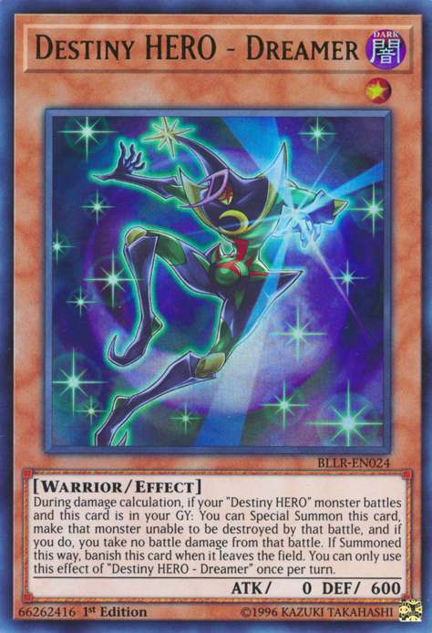 Destiny Hero - Dreamer [BLLR-EN024] Ultra Rare | Devastation Store