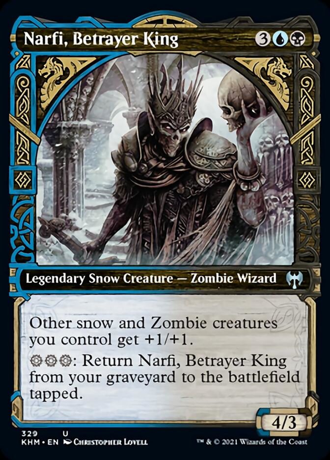 Narfi, Betrayer King (Showcase) [Kaldheim] | Devastation Store