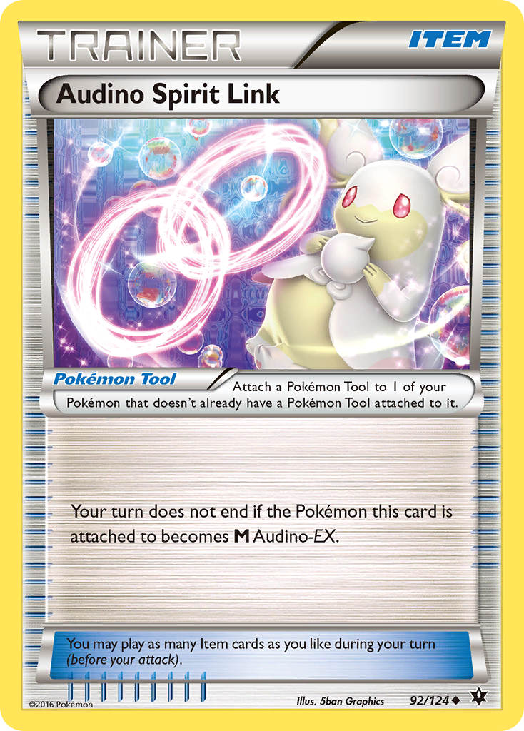 Audino Spirit Link (92/124) [XY: Fates Collide] | Devastation Store