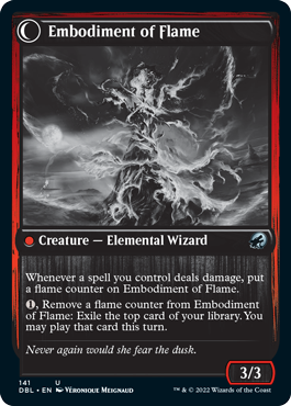 Flame Channeler // Embodiment of Flame [Innistrad: Double Feature] | Devastation Store