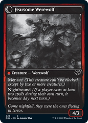 Fearful Villager // Fearsome Werewolf [Innistrad: Double Feature] | Devastation Store