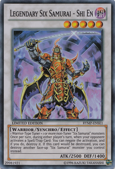 Legendary Six Samurai - Shi En [RYMP-ENSE1] Super Rare | Devastation Store