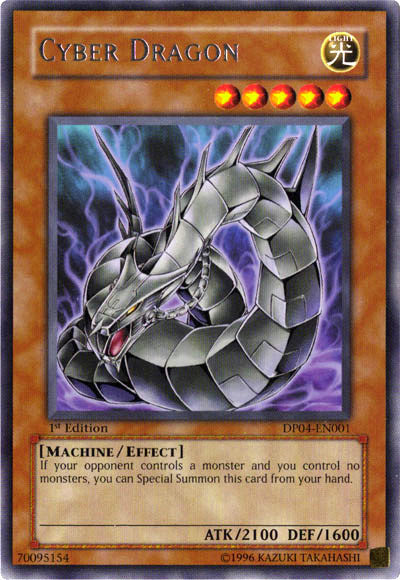 Cyber Dragon [DP04-EN001] Rare | Devastation Store