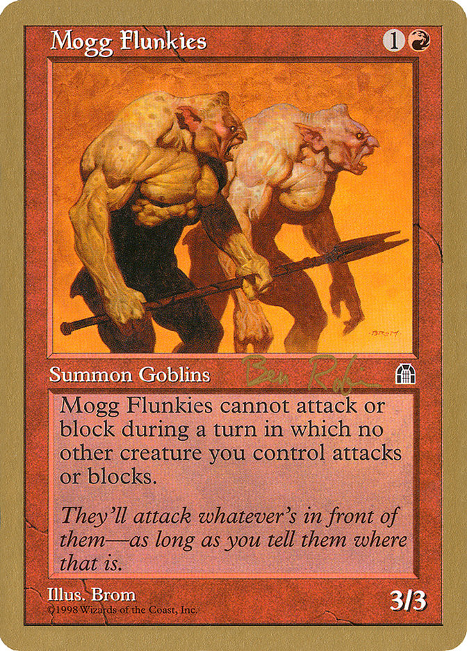 Mogg Flunkies (Ben Rubin) [World Championship Decks 1998] | Devastation Store