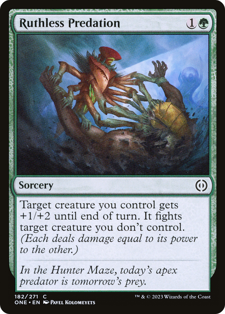 Ruthless Predation [Phyrexia: All Will Be One] | Devastation Store