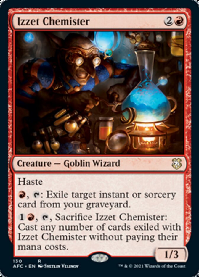 Izzet Chemister [Dungeons & Dragons: Adventures in the Forgotten Realms Commander] | Devastation Store